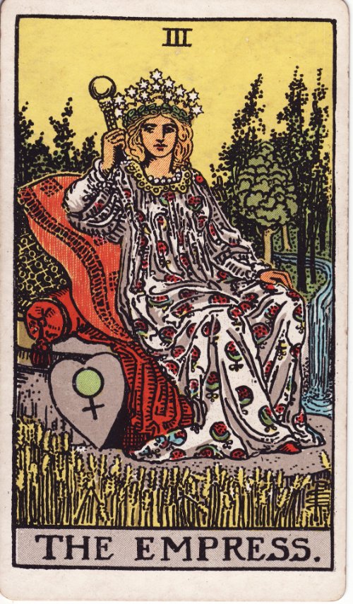The Empress tarot card